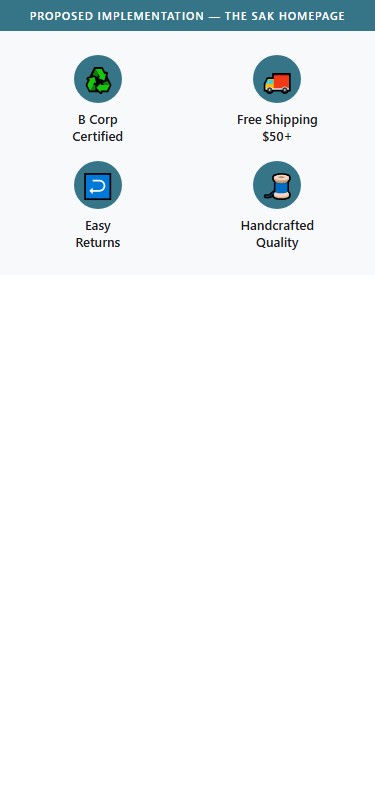 Proposed Implementation — The Sak Homepage